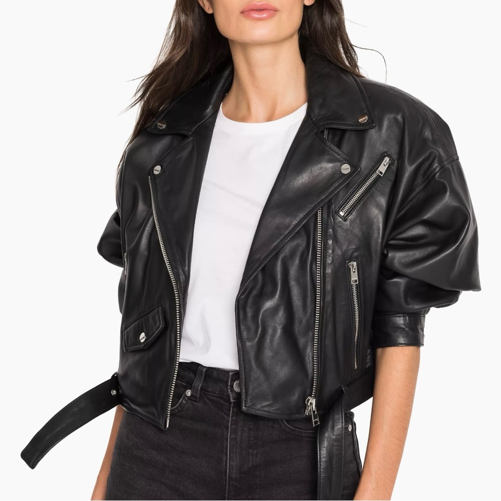 LAMARQUE XS Dylan Leather Jacket - Brand New